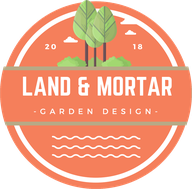 Land & Mortar garden design badge