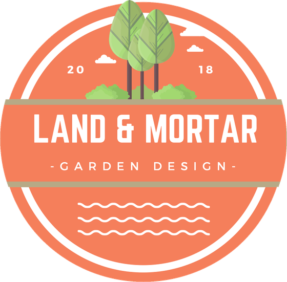 Land & Mortar garden design badge